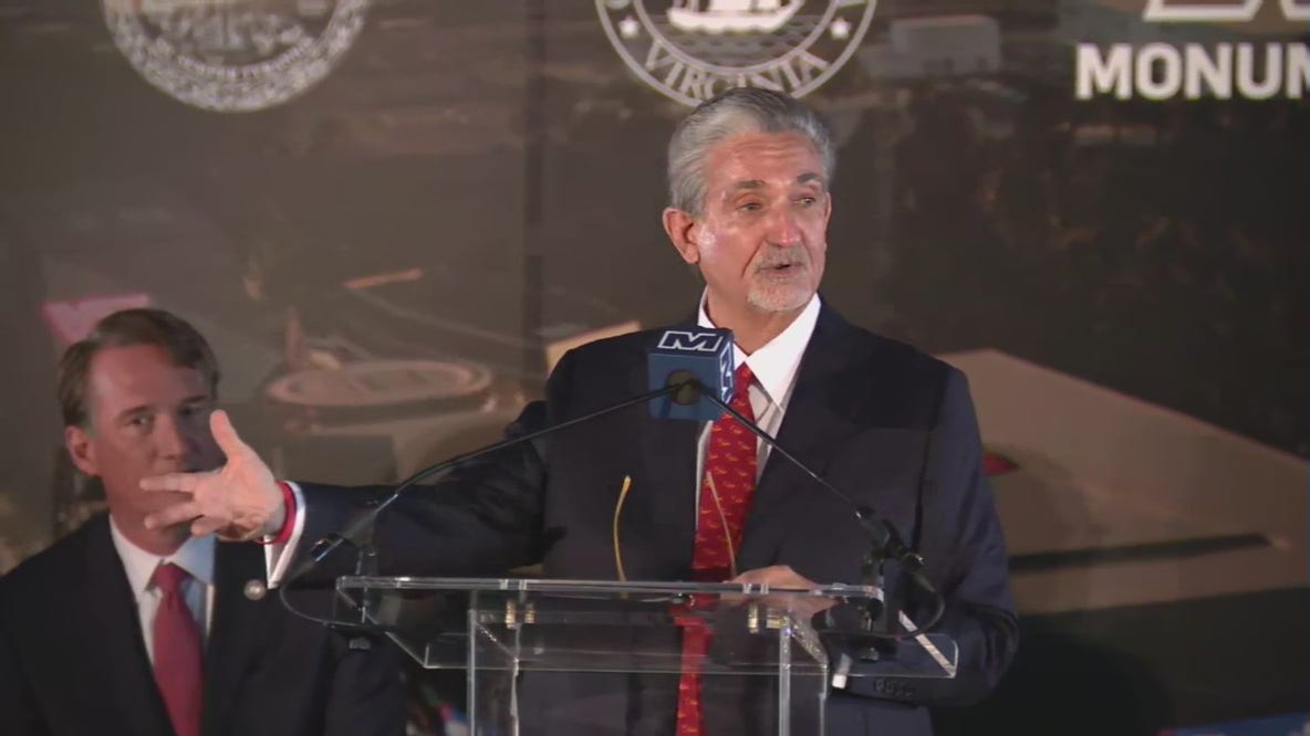 Capitals, Wizards owner, Youngkin, announce plans to move teams to Virginia
